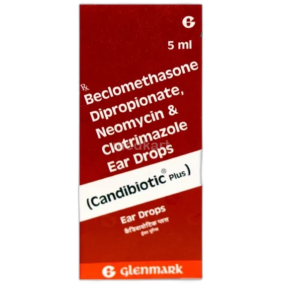 candibiotic plus ear drops 5 ml